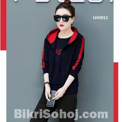 Ladies Full Sleeve Hoodie LHO012